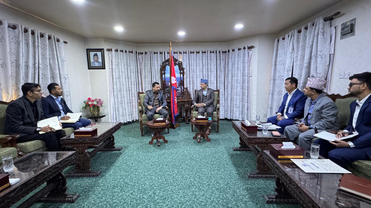 Speaker D.P. Aryal Urges Expedited Progress on Budhi Gandaki Hydropower Project