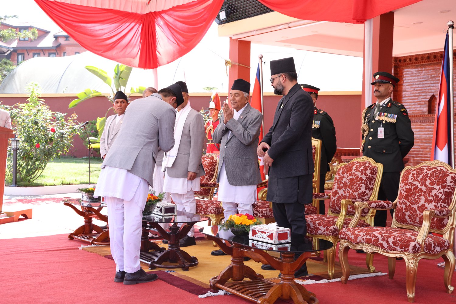 Oath Taking Ceremony for Speaker